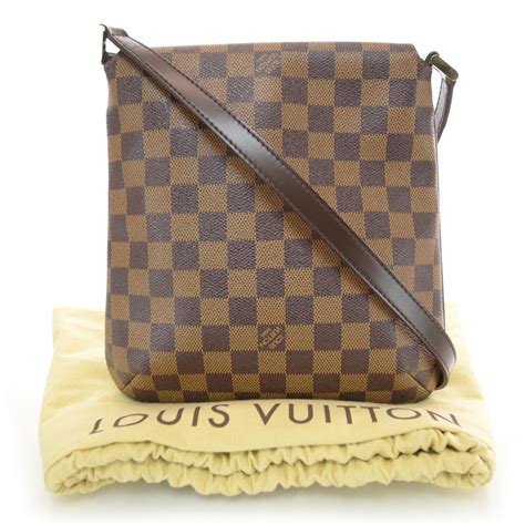 louis vuitton damier ebene strap.